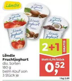 ADEG Ländle Fruchtjoghurt Angebot