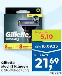 ADEG Gillette Mach 3 Klingen Angebot