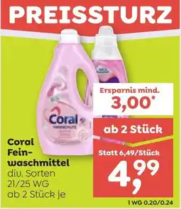 ADEG Coral Fein- waschmittel Angebot