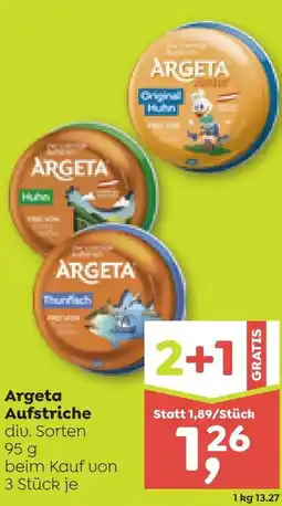 ADEG Argeta Aufstriche Angebot