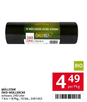 Transgourmet MÜLLSTAR ÖKO-MÜLLSÄCKE Angebot