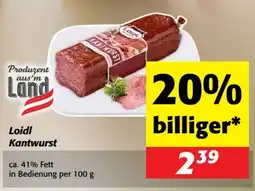 Nah&Frisch Loidl Kantwurst Angebot