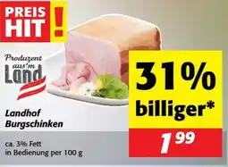 Nah&Frisch Landhof Burgschinken Angebot