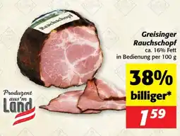 Nah&Frisch Greisinger Rauchschopf Angebot