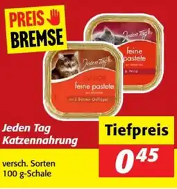 Nah&Frisch Jeden Tag Katzennahrung Angebot