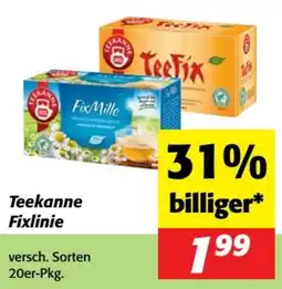 Nah&Frisch Teekanne Fixlinie Angebot