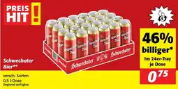 Nah&Frisch Schwechater Bier Angebot