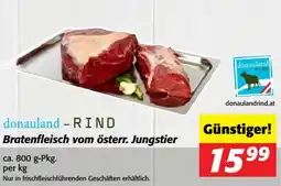 Nah&Frisch Bratenfleisch vom österr. Jungstier Angebot