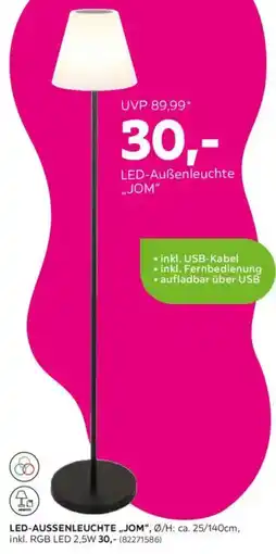 Mömax Led-aussenleuchte,,jom Angebot