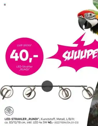 Mömax Led-strahler „rundi Angebot