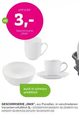 Mömax Geschirrserie onix Angebot