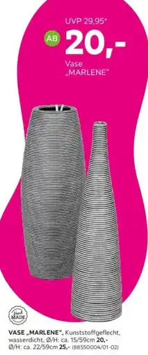 Mömax Vase marlene Angebot