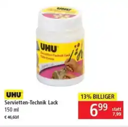 Pagro Diskont Servietten-Technik Lack Angebot