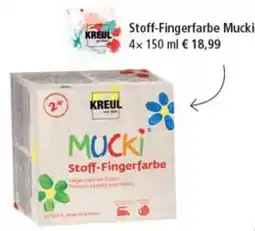 Pagro Diskont Stoff-Fingerfarbe Mucki Angebot