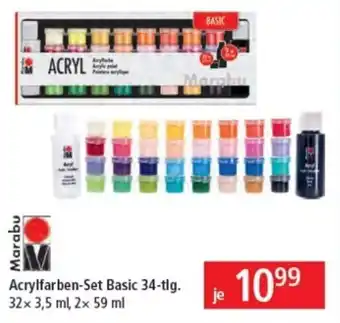 Pagro Diskont Acrylfarben-set basic Angebot