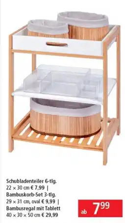 Pagro Diskont Schubladenteiler 6-tlg Angebot