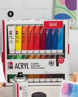 Pagro Diskont Marabu Acrylfarben-Set 18 Angebot