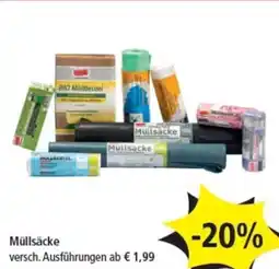 Pagro Diskont Müllsäcke Angebot