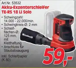 Zgonc Akku-Exzenterschleifer Angebot