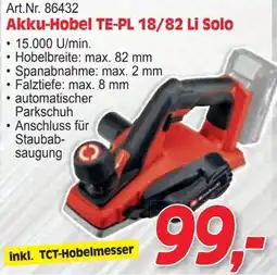 Zgonc Akku-Hobel Angebot