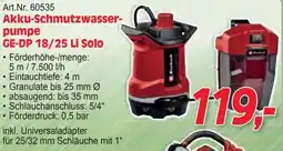 Zgonc Akku-Schmutzwasser- pumpe Angebot