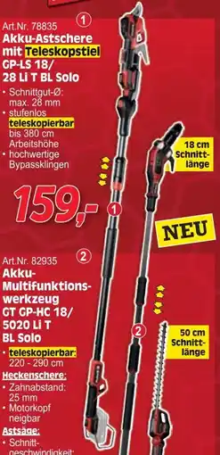 Zgonc Akku-Astschere Angebot