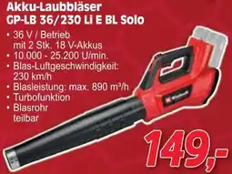 Zgonc Akku-Laubbläser Angebot