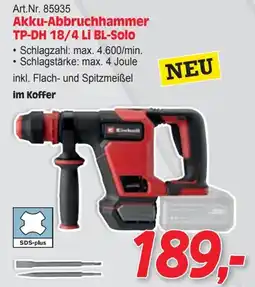 Zgonc Akku-Abbruchhammer Angebot