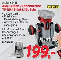 Zgonc Akku-Ober-/Kantenfräse Angebot