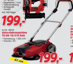 Zgonc Akku-Kehrmaschine Angebot