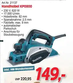 Zgonc Handhobel Angebot