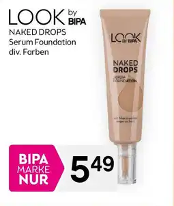 Bipa NAKED DROPS Serum Foundation Angebot