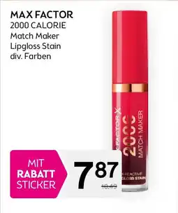 Bipa 2000 calorie match maker Lipgloss Stain Angebot