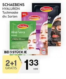 Bipa Schaebens hyaluron tuchmaske Angebot