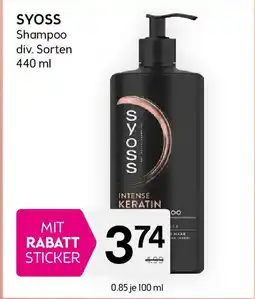Bipa Syoss shampoo Angebot