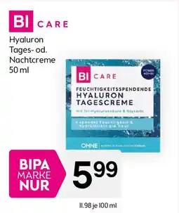 Bipa Hyaluron Tages-od. Nachtcreme Angebot