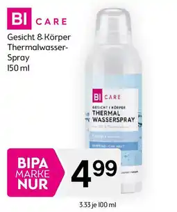 Bipa Gesicht & Körper Thermalwasser- Spray Angebot