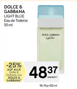 Bipa Dolce & gabbana light blue eau de toilette Angebot