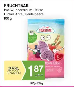 Bipa Bio-Wundertraum-Kekse Dinkel, Apfel, Heidelbeere Angebot