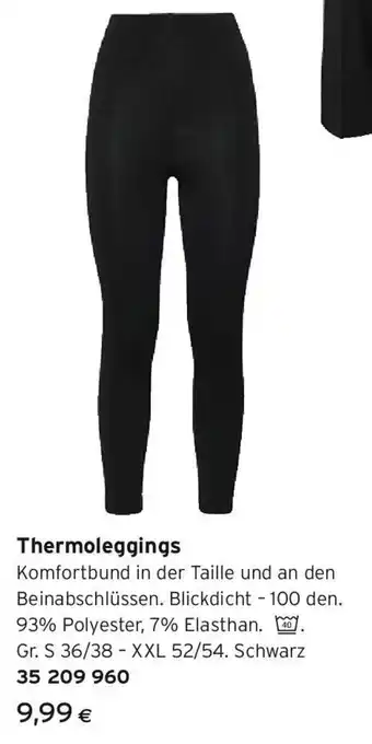 Tchibo Eduscho Thermoleggings Angebot