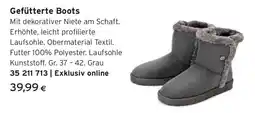 Tchibo Eduscho Gefütterte Boots Angebot