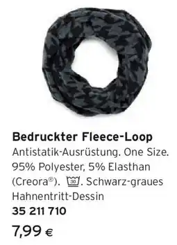 Tchibo Eduscho Bedruckter Fleece-Loop Angebot