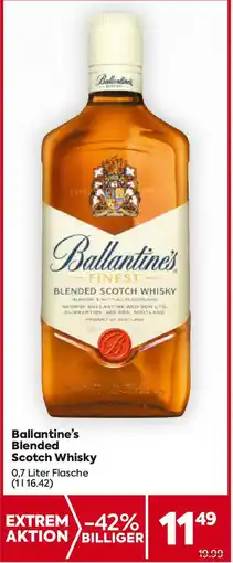Billa Ballantine's blended scotch whisky Angebot