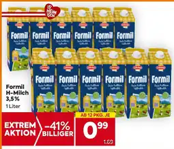 Billa Formil H-Milch Angebot