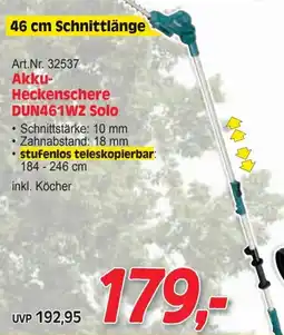 Zgonc Akku- Heckenschere Angebot