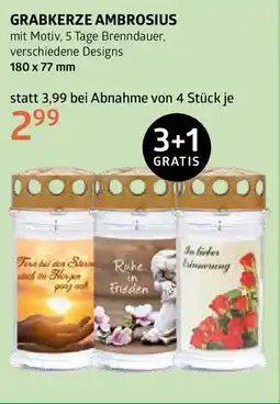 Bellaflora Grabkerze ambrosius Angebot