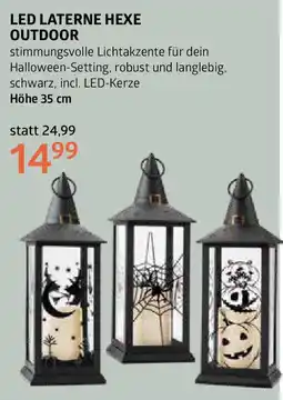 Bellaflora Led laterne hexe outdoor Angebot