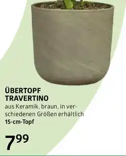 Bellaflora Übertopf travertino Angebot