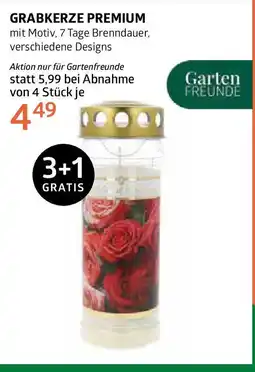 Bellaflora Grabkerze premium Angebot