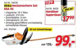 Zgonc Akku-Heckenschere Set Angebot
